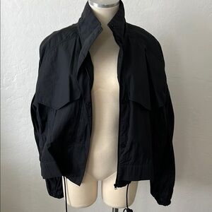 Athleta Black Windbreaker Light Weight